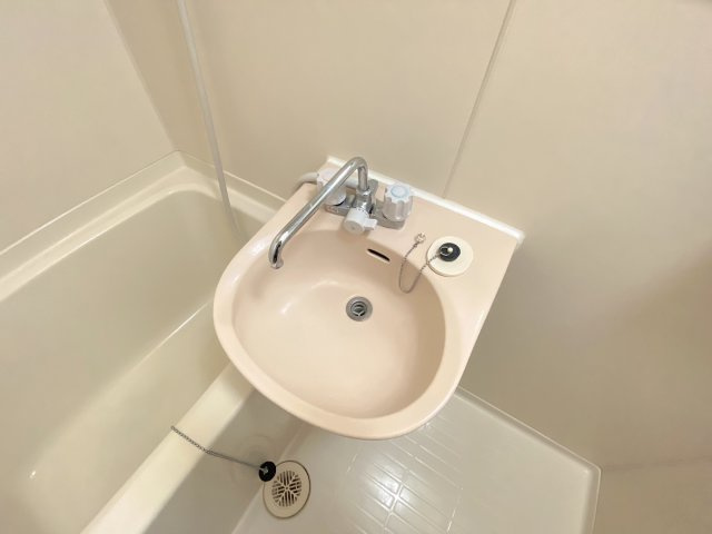 スクエアメゾン阪南の洗面所|同物件別部屋