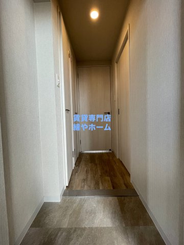 クローバー・グランデ我孫子の玄関