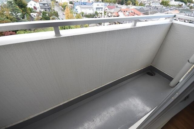 スカイテラスのバルコニー|北側ベランダ