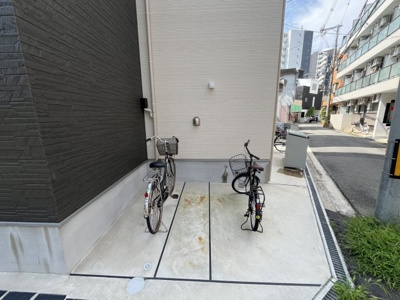 【その他共用部分】 | ボーテ淡路 | 駐輪スペースもあり便利な物件です