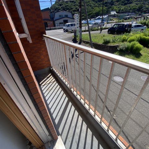 東光マンションのバルコニー|広々としたバルコニーです