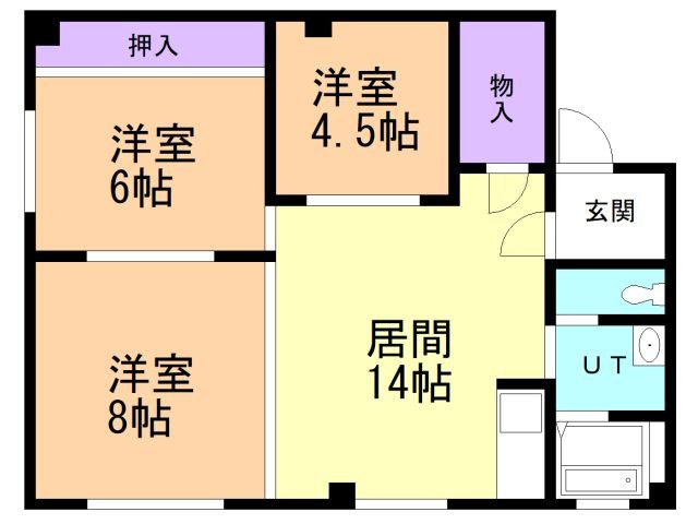 東光マンションの間取り