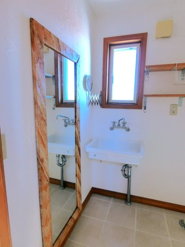 九十九里Beach　Garege　Houseの独立洗面台