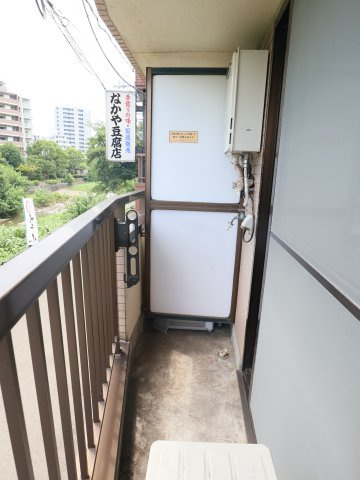 リバーサイド藤のバルコニー