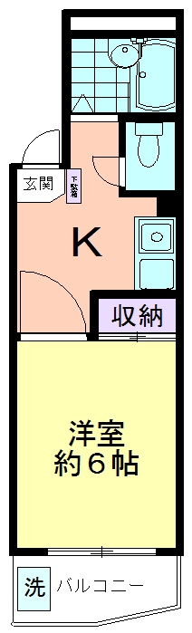 リバーサイド藤の間取り