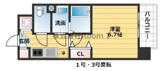 【間取り】 | アドバンス上町台Ⅱクレイドル