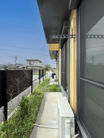 プログレス　A棟のバルコニー
