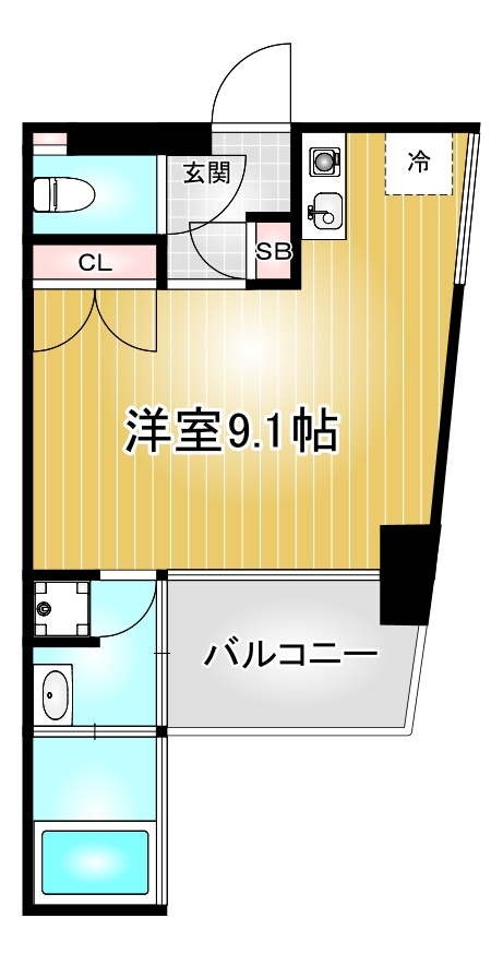 T-ステージ新栄|名古屋市の賃貸ならMy賃貸の間取り|T-ステージ新栄