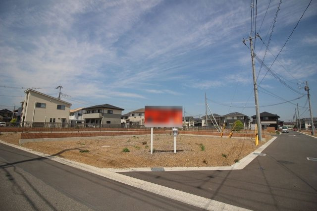 《分譲地》栃木市沼和田町　全8区画（区画6）の外観|分譲地南東側