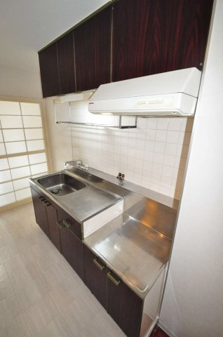 大阪市都島区高倉町１丁目の賃貸マンションのキッチン