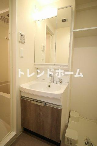 アドバンス西梅田フォルンの独立洗面台|選べる家電プランあり！！