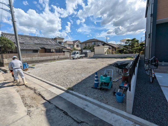 貝塚市橋本売土地（角地）の外観