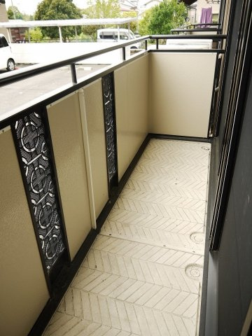 ファミーユ21 Ａ棟のバルコニー