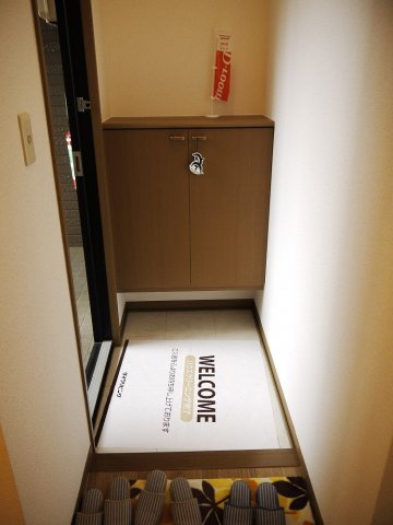 ファミーユ21 Ａ棟の玄関