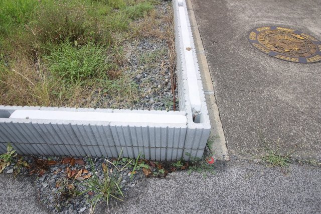 栃木市城内町2丁目の外観|北側境界