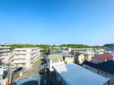 【展望】 | ニックハイム金沢文庫第2 | 5階部分からの眺望です。