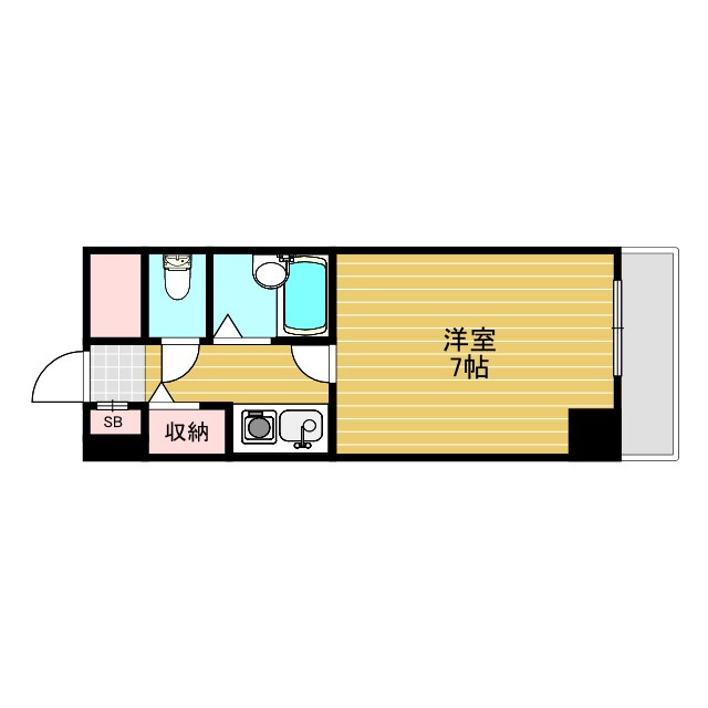 リアライズ西淡路の間取り