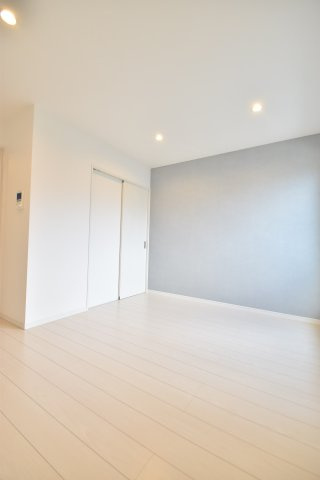 大阪市城東区新喜多２丁目のアパートの寝室