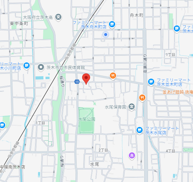 主原馬渕貸家の地図