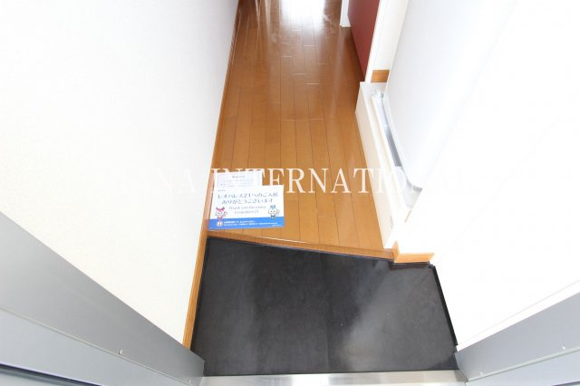 レオパレスさくらブリッサの玄関