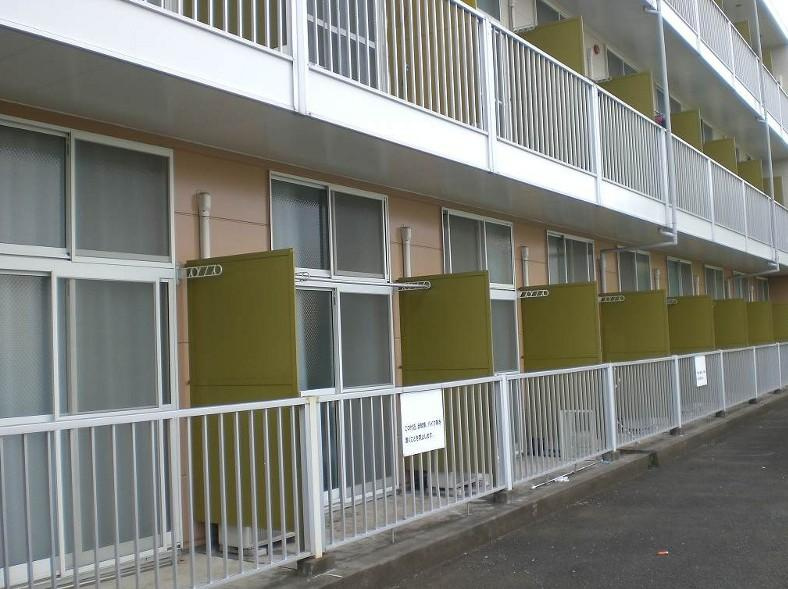 レオパレスさくらブリッサのバルコニー