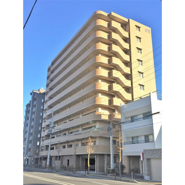 岐阜市鹿島町５丁目の賃貸マンションの外観