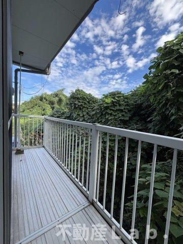 ハピネスハイツのバルコニー