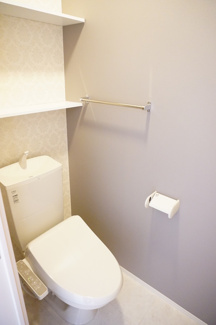 【トイレ】 | Ｄ－ｒｏｏｍ船町 | ゆったりとした空間のトイレです