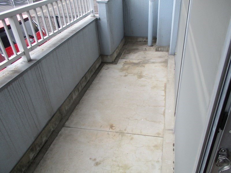 酒井マンションＢのバルコニー