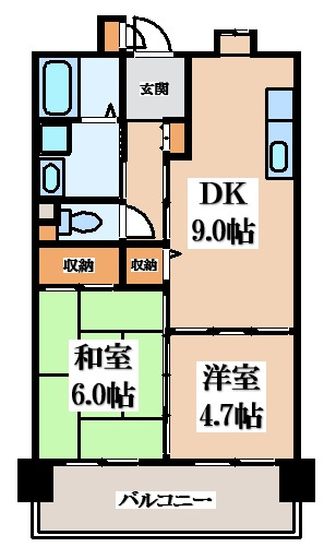 【間取り】 | OPH服部緑地
