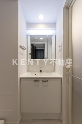 【洗面所】 | ＲＪＲプレシア大森北 | スペースが確保できる洗面所です