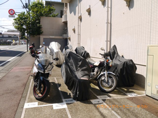 【その他共用部分】 | 敷地内に、便利な駐輪場が有ります。