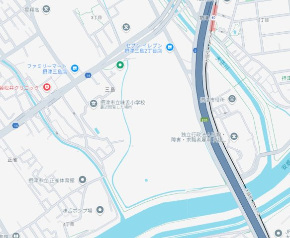 ベル・コートの地図