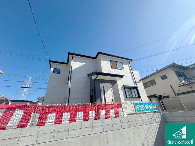 川辺郡猪名川町伏見台　第8期　新築一戸建ての外観|お客様に長く安心して住んでいだだける事にこだわった家づくり！住んでからのアフターサービスにもしっかりと取り組んでいます！