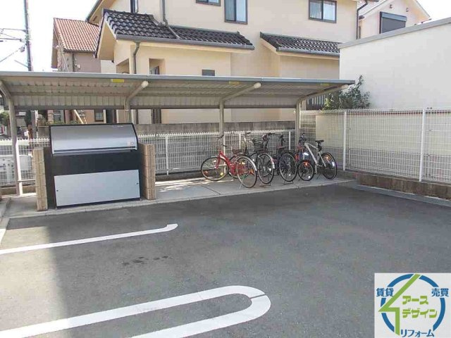 メルベイユテリトワールパルフェのその他共用部分|駐輪場があります