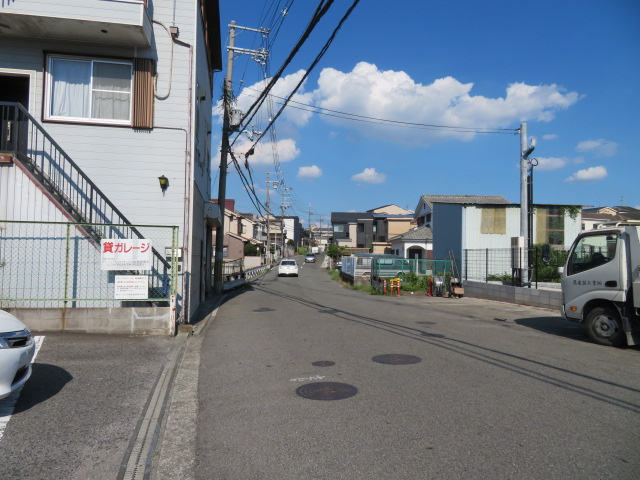 高石市取石７丁目の倉庫の周辺