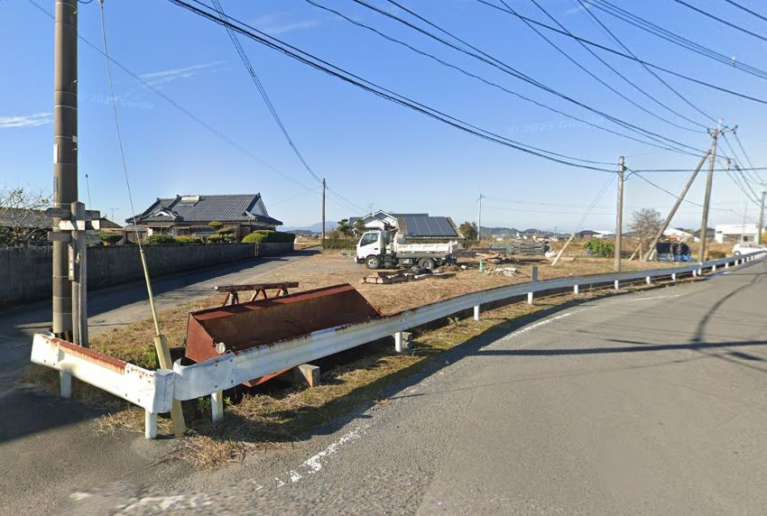 曽於市財部町下財部の売地の外観