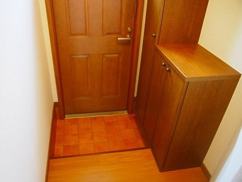 アムラインＢの玄関