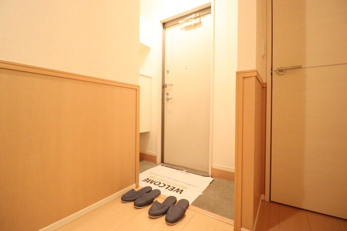 ステラ前ヶ崎の玄関