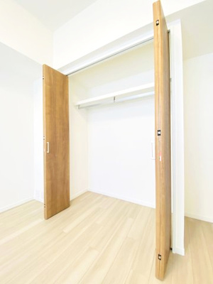 【収納】 | ヒルテラス横浜・保土ヶ谷壱番館 | 約6.3帖の洋室に設置されたクローゼットです。