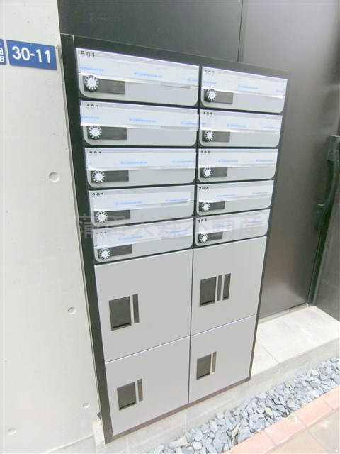 VISTAヴィスタ蒲田のその他共用部分|メールボックス、宅配ボックス