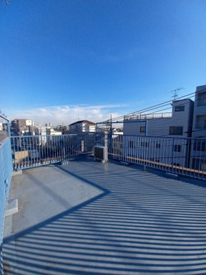 【展望】 | 石原マンション | ルーフバルコニー