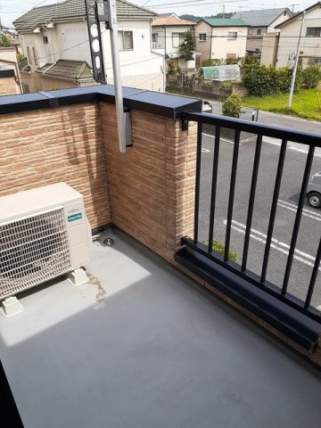 陽当たり良好なバルコニーです