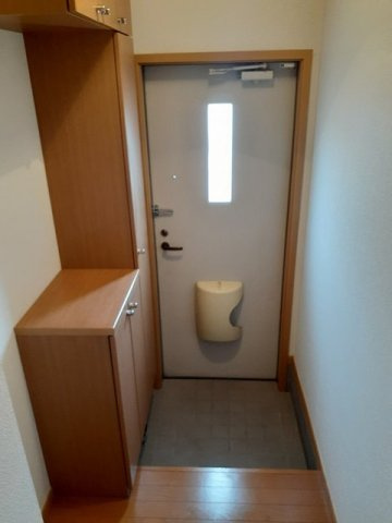 ゆったりとした玄関です