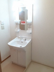 忙しい朝には欠かせない洗面所です