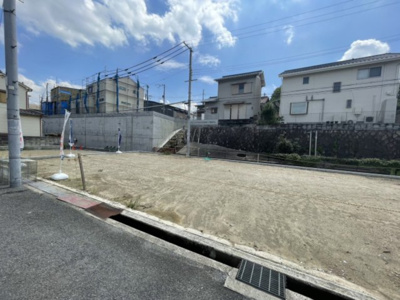【前面道路含む現地写真】 | 四條畷市岡山４丁目条件付き売土地