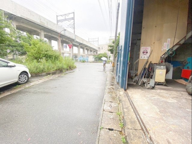博多区竹下１丁目　土地の前面道路含む現地写真|【前面道路含む現地写真】
前面道路です！