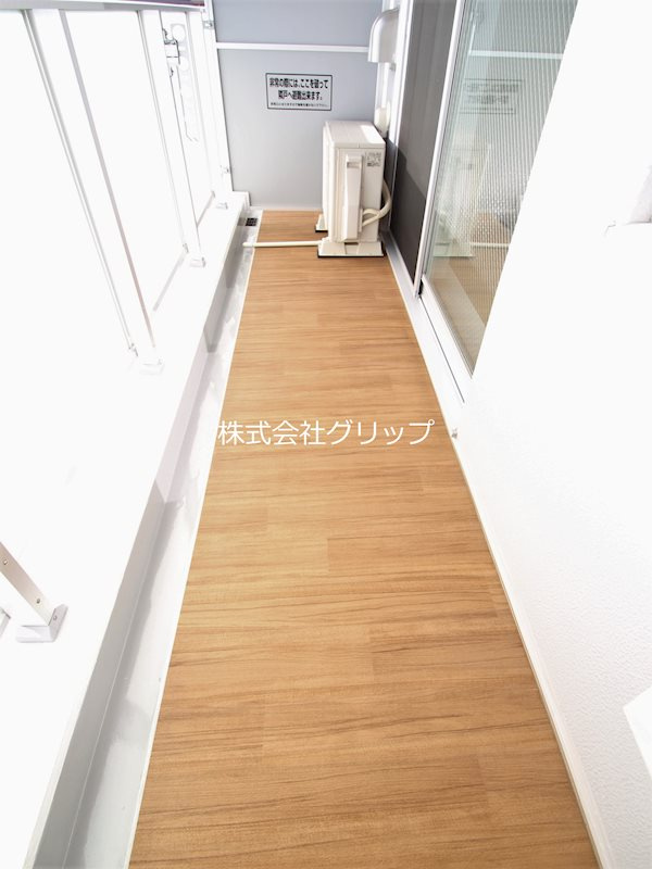 N-flats横浜関内Ⅱのバルコニー
