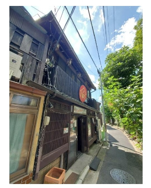 聖真子町店舗の外観