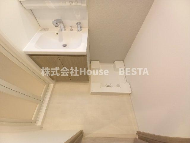 ワールドアイ神戸ハーバーランドⅡの洗面所